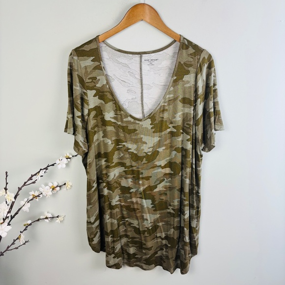 Fitted Short-Sleeve V-Neck Tunic Tee - Picture 2 of 4